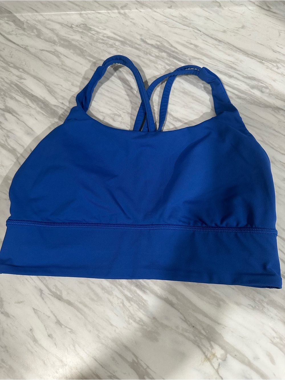 LuluLemon Blue Women's Strappy Swim Top